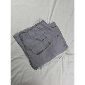 Ouku Cargo Shorts Mens 2XL Gray Multi Pocket Utility Outdoor Tactical New Tag